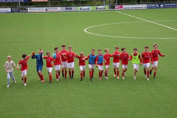 KDO JO14-1 naar halve finale beker!